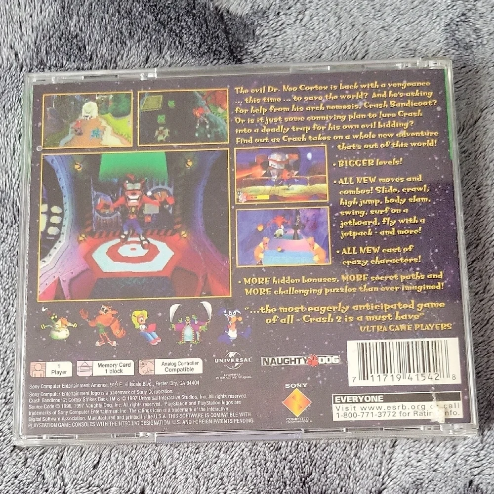 1997 Sony PlayStation Crash Bandicoot 2 - Green and Black Edition.27
